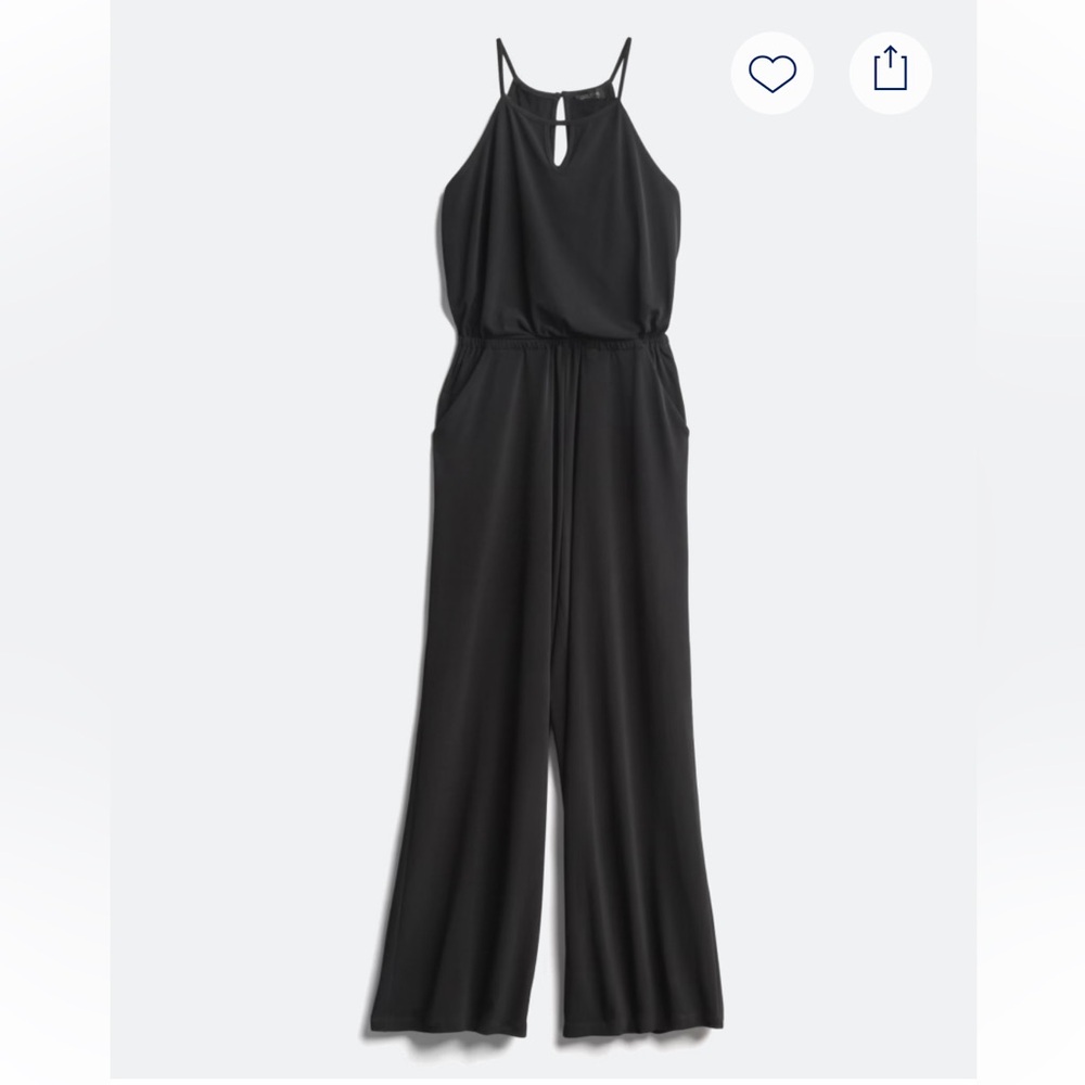 Elegant Black Halter Jumpsuit
